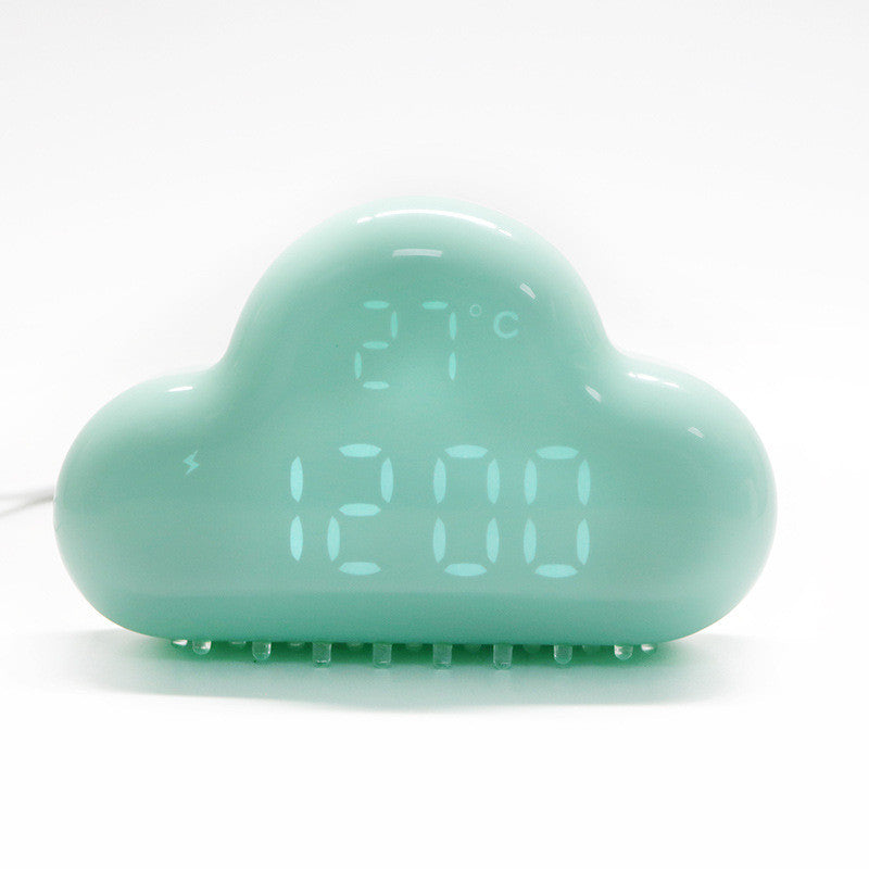 Creative Cloud Alarm Clock Led Snooze Small Alarm Clock