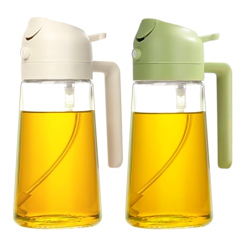 2 in 1 Oil Sprayer for Cooking, 17oz/500ml