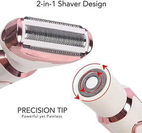 2 in 1 Painless Body Razors and Facial Hair Remover