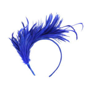 Handmade Chicken Feather Pan Flower Headband Retro Hair Accessories