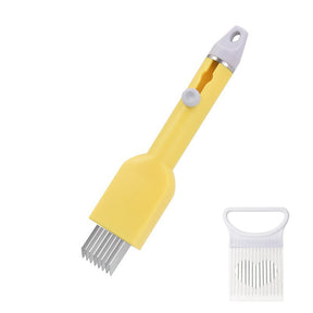 Kitchen Onion Garlic Cutter Cut Onions Slicer Shredder Garlic Crusher Vegetable Cutter Knife Shred Tools Slice Kitchen Accessories